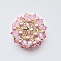Blumenkissen Rose